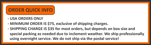 Quick Order Info